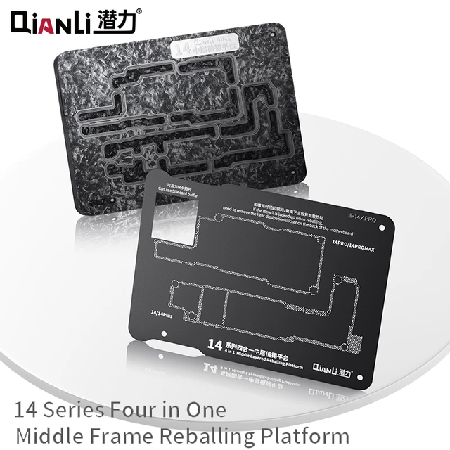 Qianli Middle Frame BGA Reballing Platform For iPhone X 14 Plus 12 mini 13 Pro