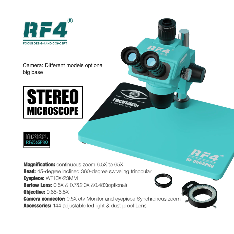 RF4 RF6565 PRO Microscope