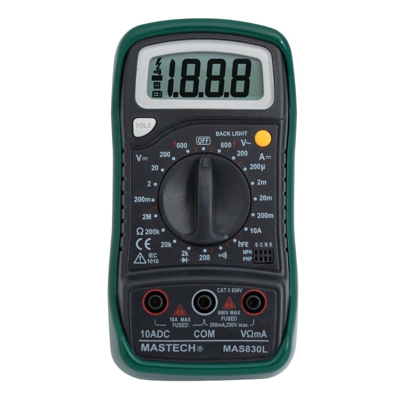 mastech 830l multimeter