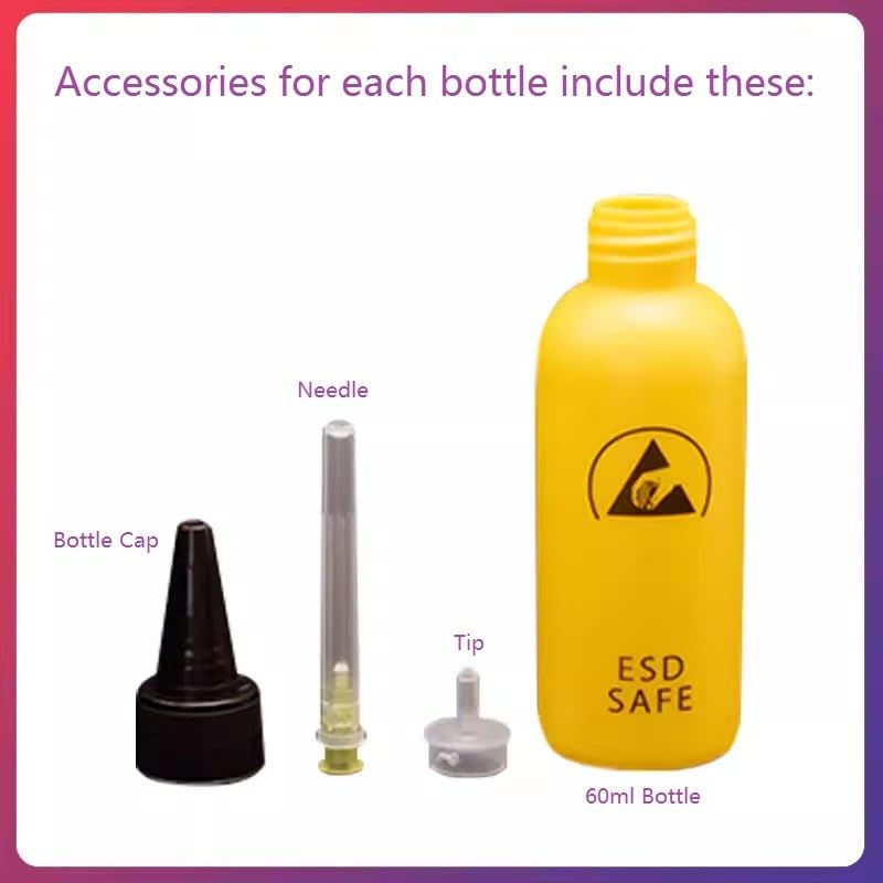 yellow needle bottle