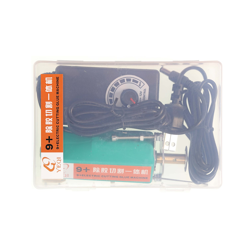 9 electric cutting glue machine