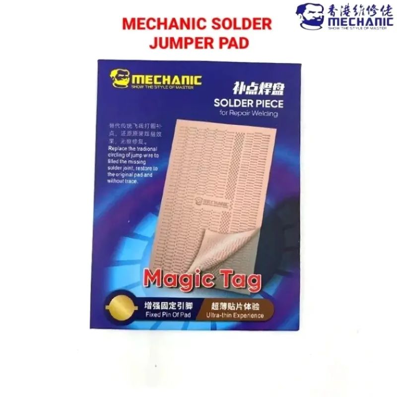 MECHANIC SOLDER PIECE For Repair Welding MAGIC TAG