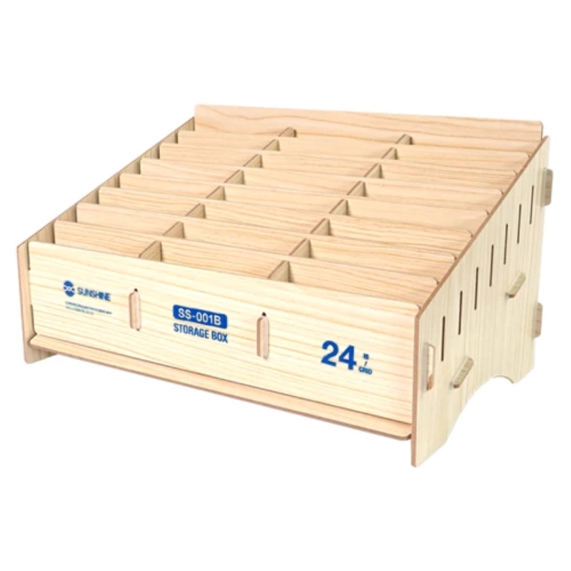 Sunshine SS 001B 24 PIECE STORAGE BOX Storage Boxes 24 Grids