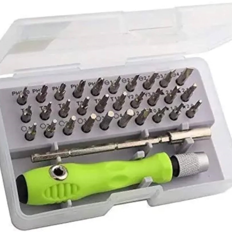 32 IN 1 SCREWDRIVER SET PROFESSIONAL CONSTRUCTION NO 70890