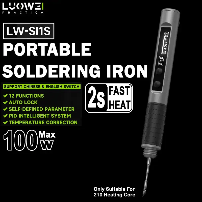 LUOWEI PORTABLE SOLDERING IRON LW SI1S 100W MAX