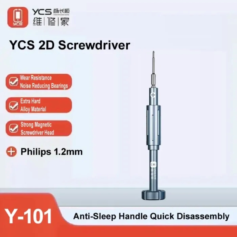 YCS Y101 2D Screwdriver Set For Mobile Phone Repair 1.2MM Tool