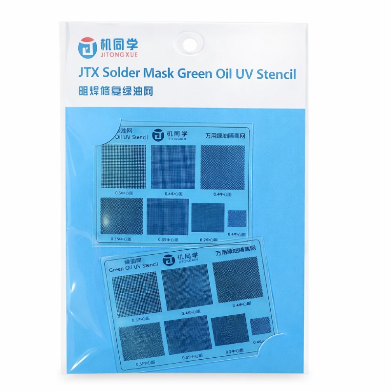 JTX Universal Green Oil UV Stencil