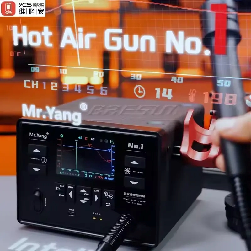 Mr.Yang NO.1 Smart Curve Heat Gun