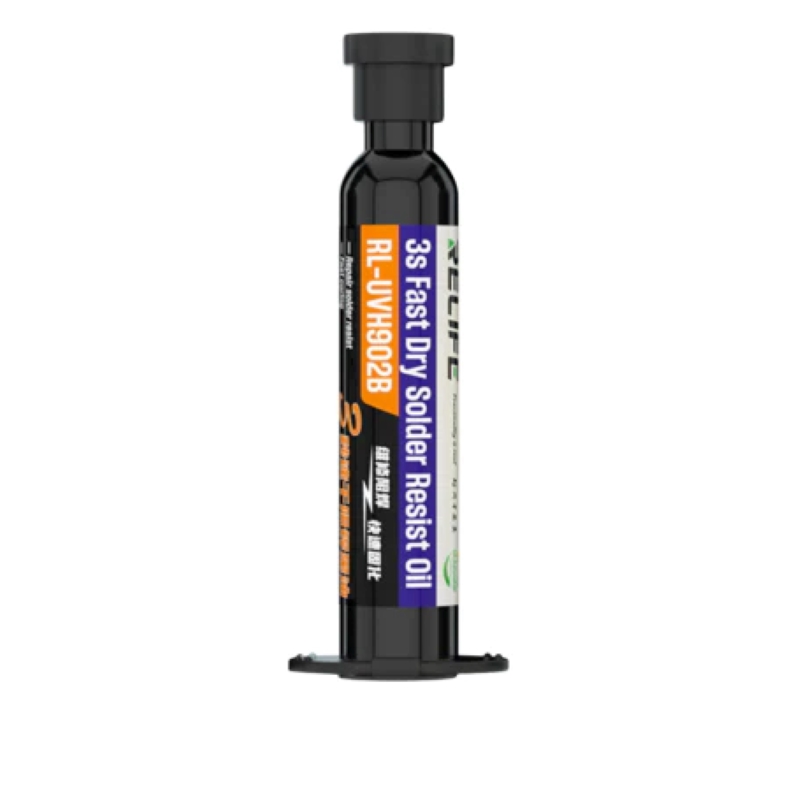 RELIFE RL UVH902B 3s Fast Dry Solder Resist Oil Black