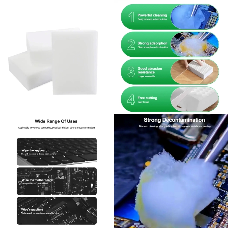 Relife RL 080 Pro High Density Nano Cleaning Sponge for Screen Camera Motherboard Clean